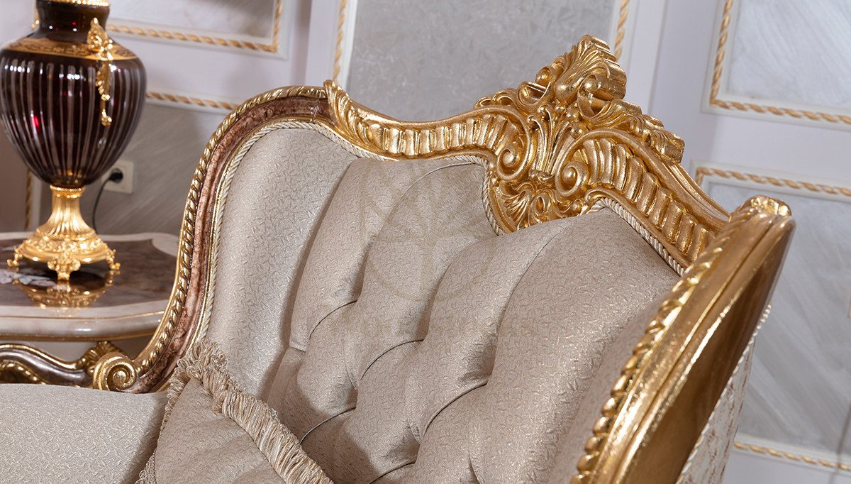 Royal Kayihan Hand Carved Teak Sofa Set, Saharanpur, view 4