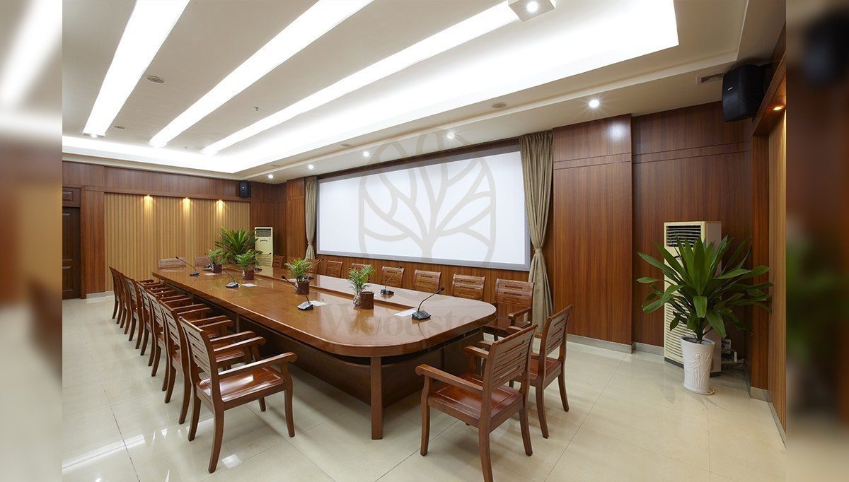 Luxury Zirve Handcrafted Teak Meeting Table, Saharanpur, Office & Study Table