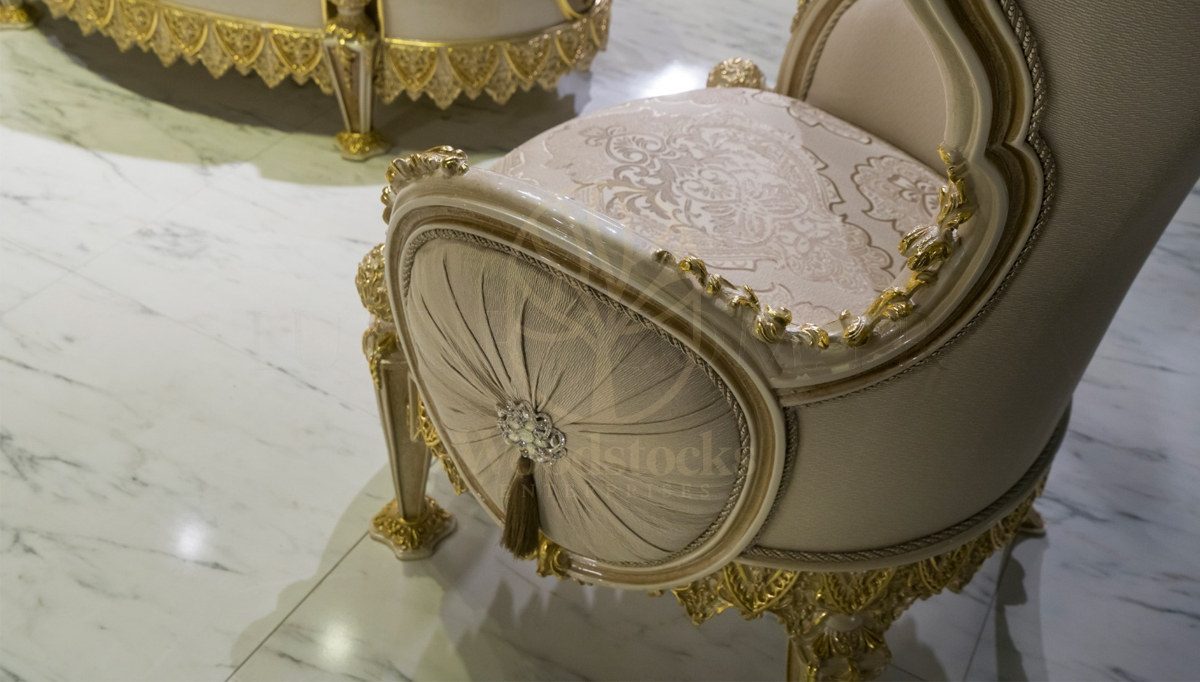 Royal Melina Hand Carved Teak Sofa Set, Saharanpur, view 4