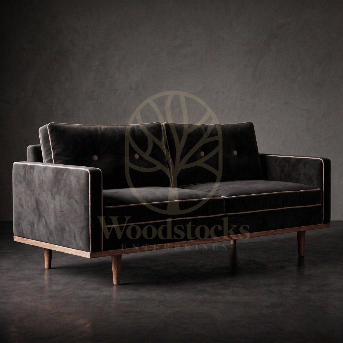 Luxury Teak Odense Mid-Century Modern Sofa, Saharanpur, view 2