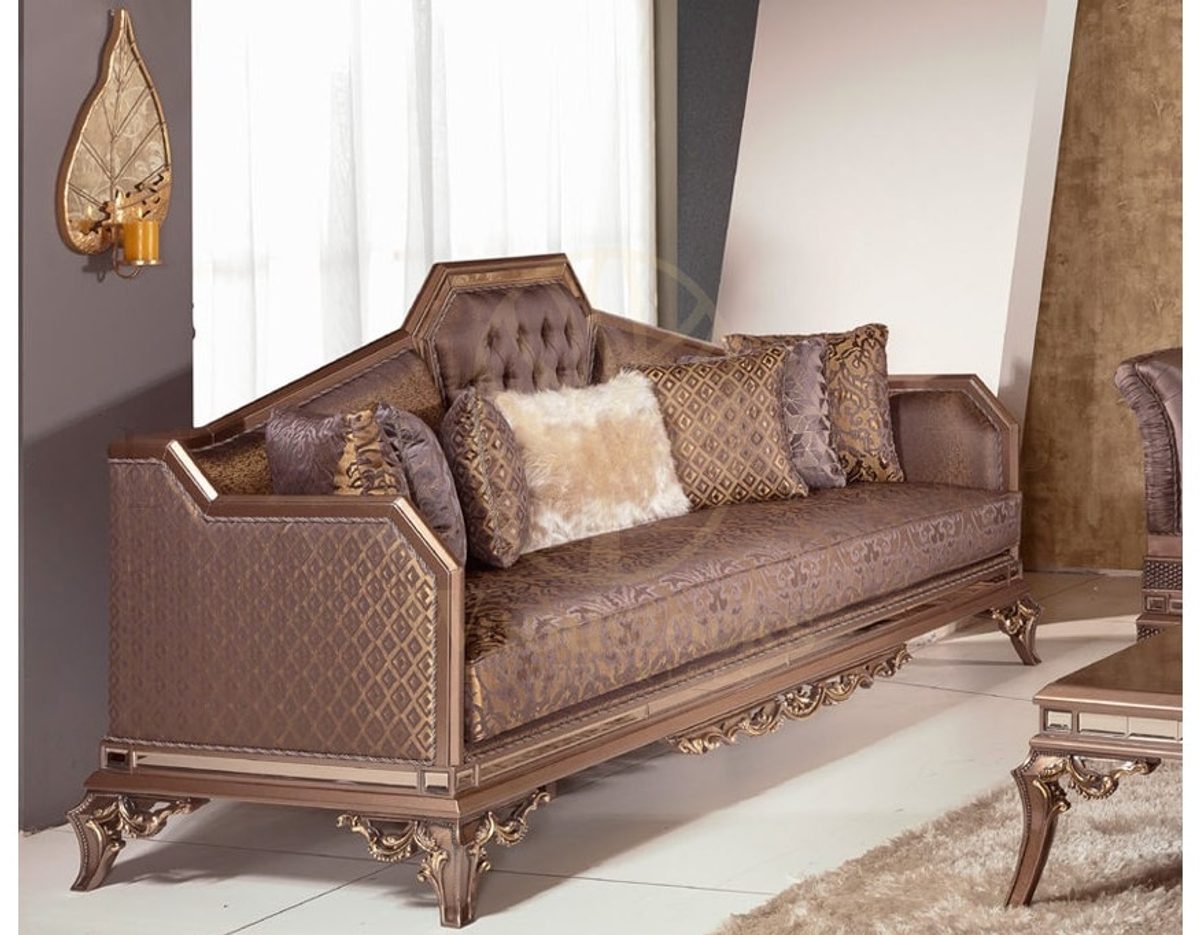 Royal Prince Hand Carved Teak Sofa Set, Saharanpur, view 5