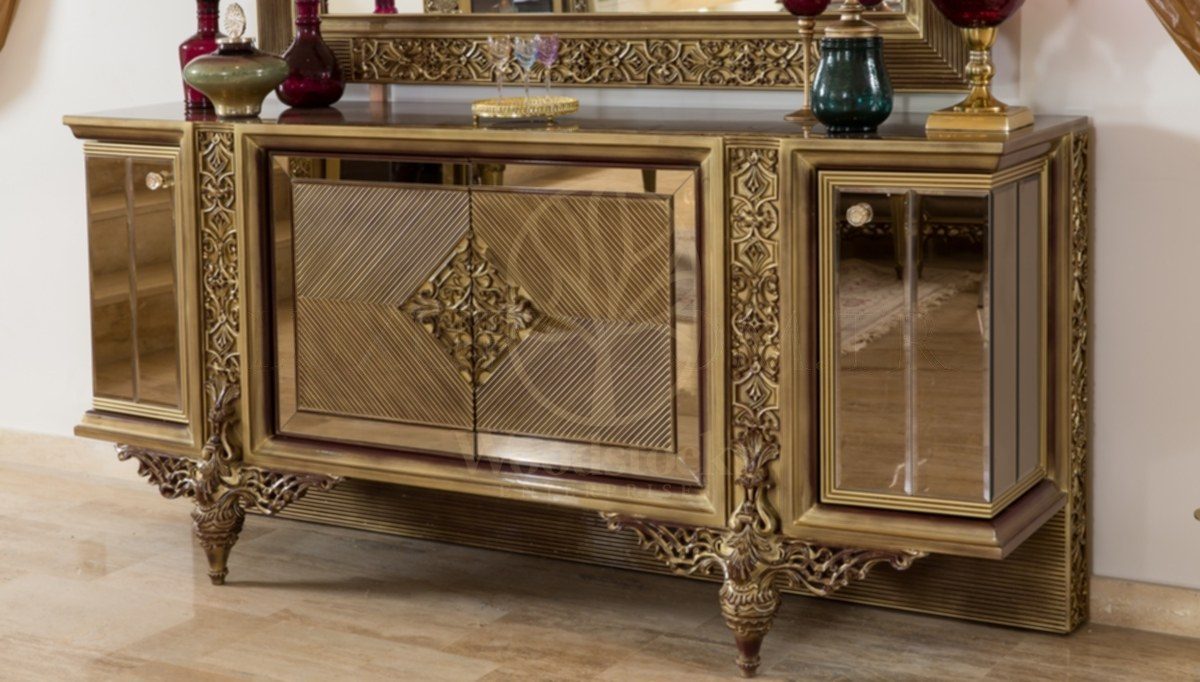Royal Lopes Hand Carved Teak Dining Table Set, Saharanpur, view 7
