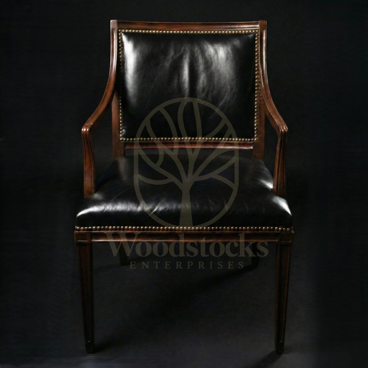 Luxury Teak London Regent’s Club Armchair, Saharanpur, view 2
