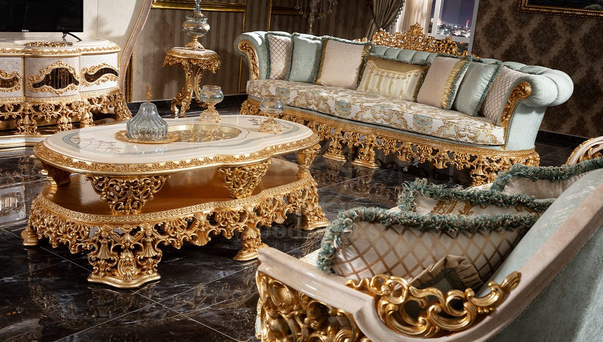 Royal Kralice Hand Carved Teak Sofa Set, Saharanpur, view 2