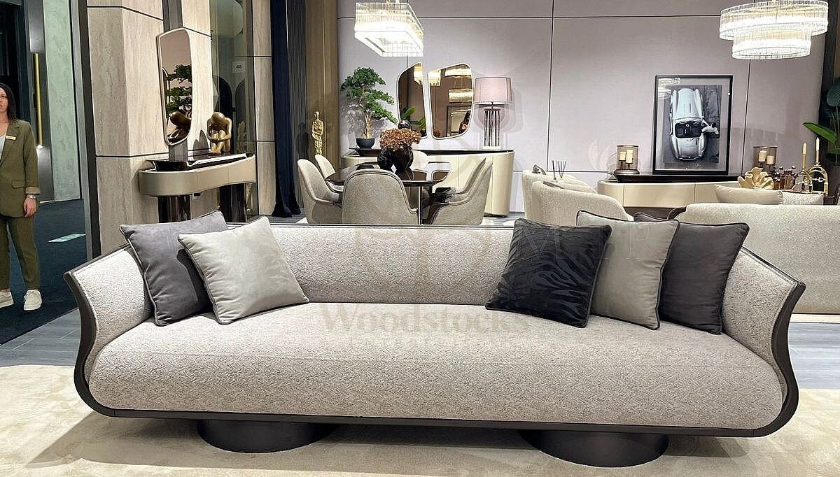 Luxury Origin Handcrafted Teak Sofa Set, Saharanpur, view 3