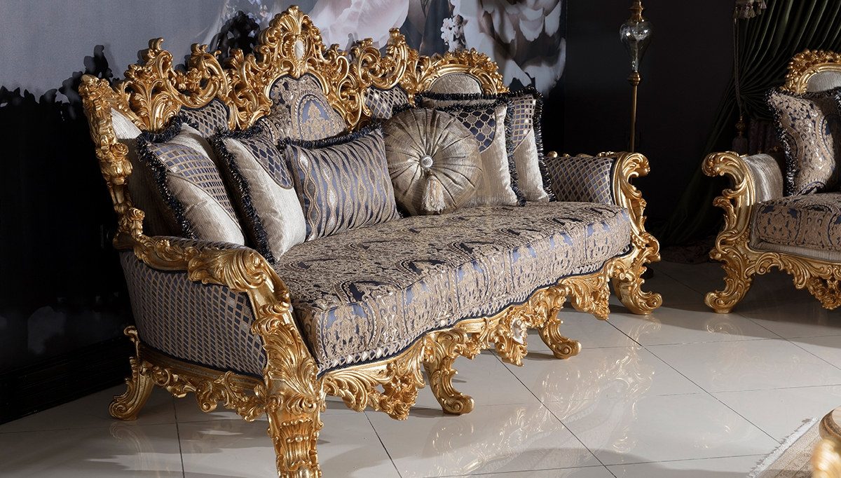 Royal Aspendos Hand Carved Teak Sofa Set, Saharanpur, view 2