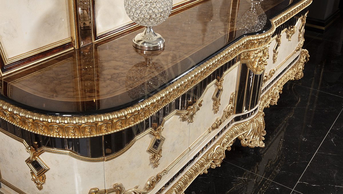Royal Payitaht Hand Carved Teak TV Cabinet, Saharanpur, view 8