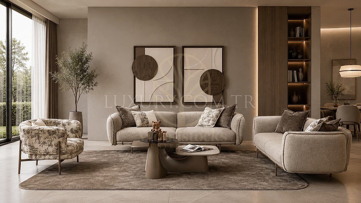 Luxury Ravello Handcrafted Teak Sofa Set, Saharanpur, Sofa Set