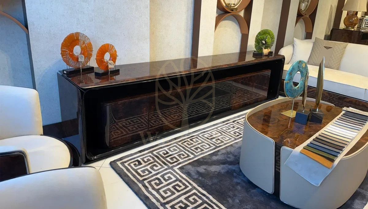 Luxury Sedna Brown Handcrafted Teak Sofa Set, Saharanpur, view 4