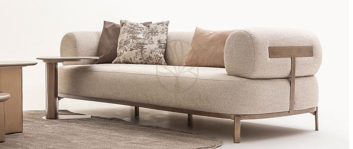 Luxury Mesa Handcrafted Teak Sofa Set, Saharanpur, view 6