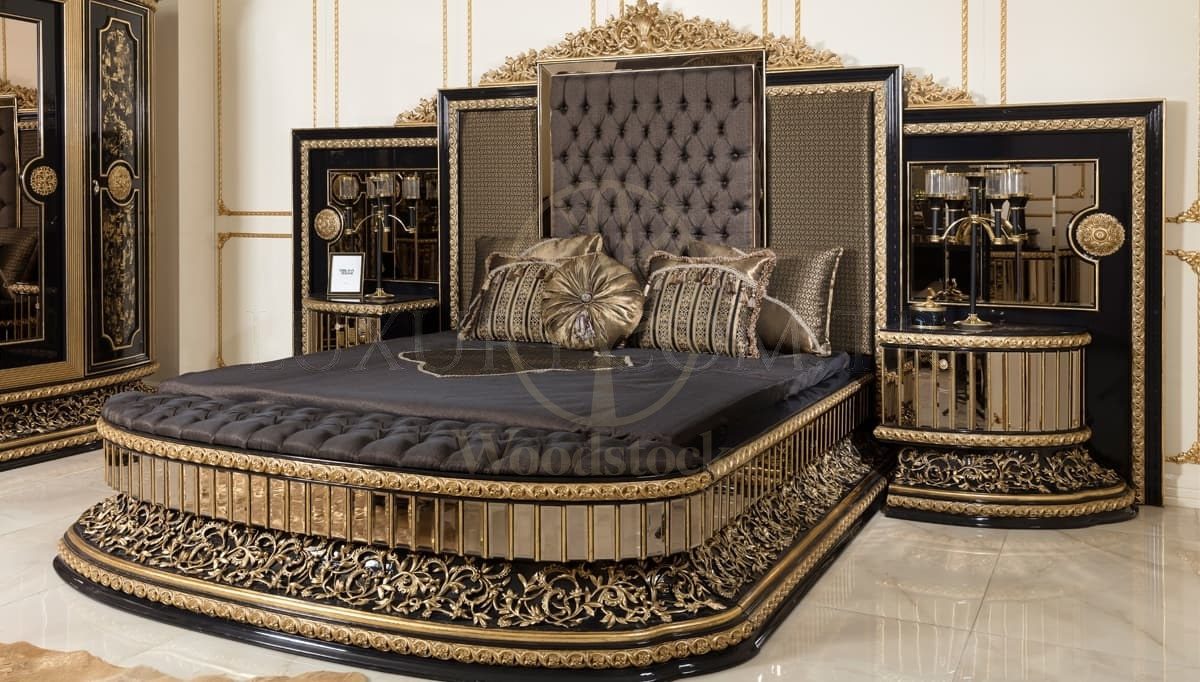 Royal Hercai Hand Carved Teak King Size Bed, Saharanpur, view 2
