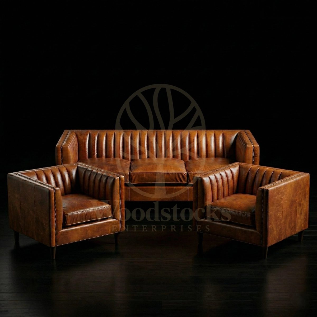 Luxury Teak Torino Channel-Back Salon Sofa, Saharanpur, Sofa Set