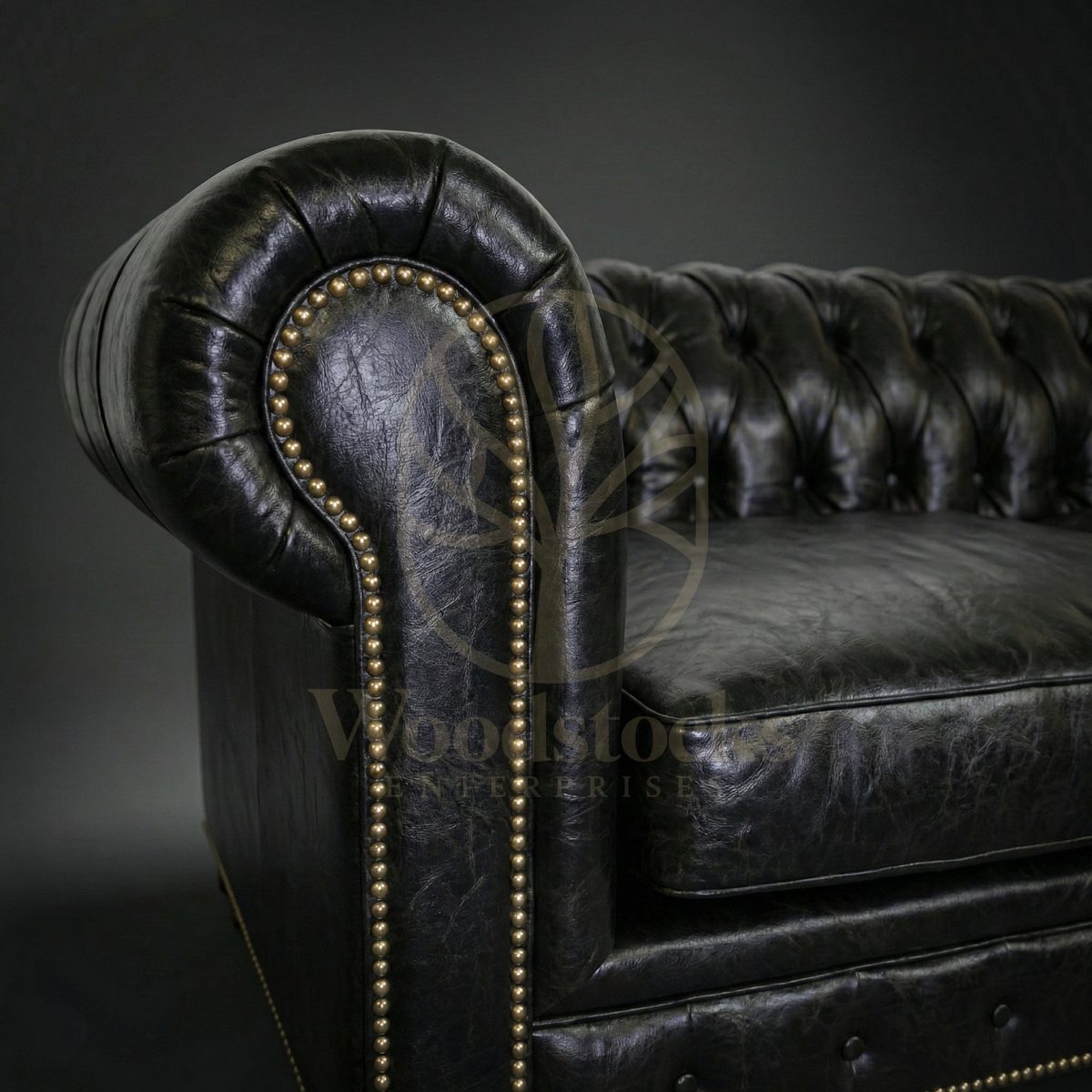 Luxury Teak Savoy Club Chesterfield Suite, Saharanpur, view 6