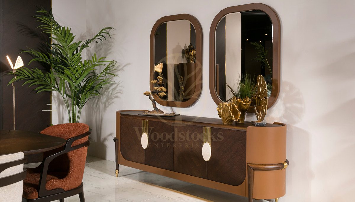 Luxury Lanvin Handcrafted Teak Dining Table Set, Saharanpur, view 3