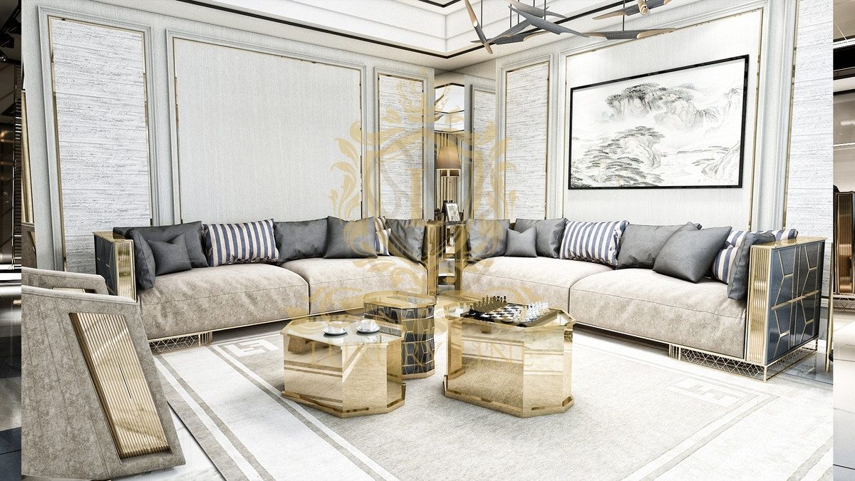 Luxury Cornelya Handcrafted Teak Sofa Set, Saharanpur, view 9