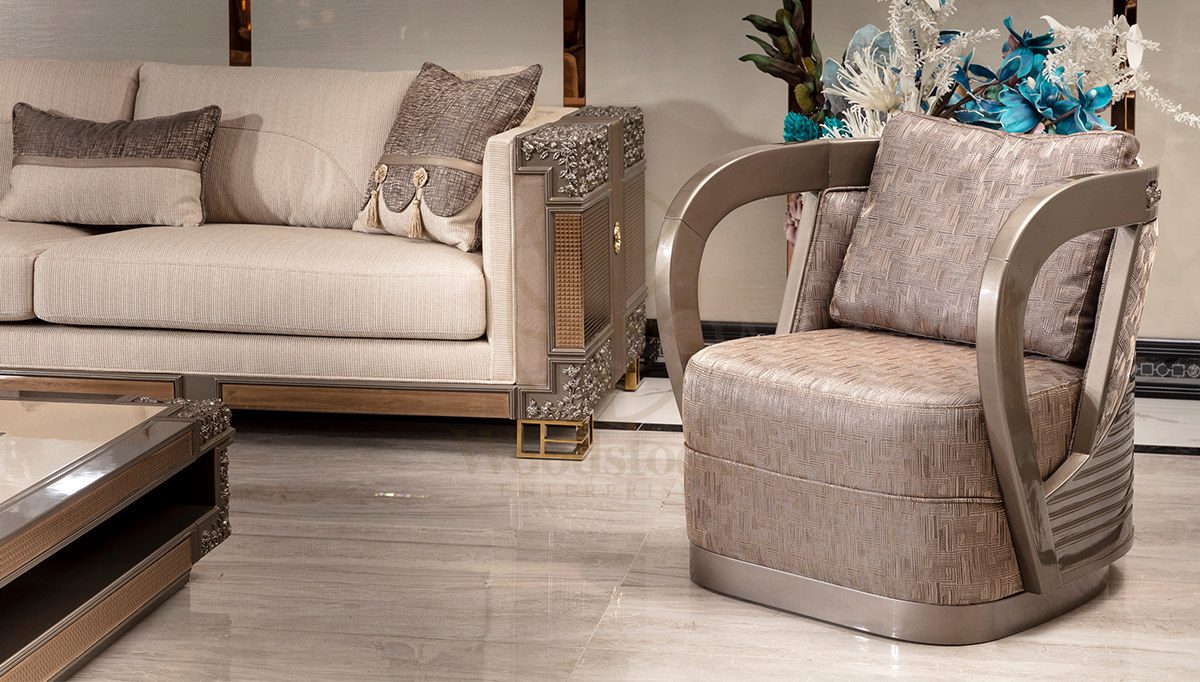 Luxury Fermont Handcrafted Teak Sofa Set, Saharanpur, view 7