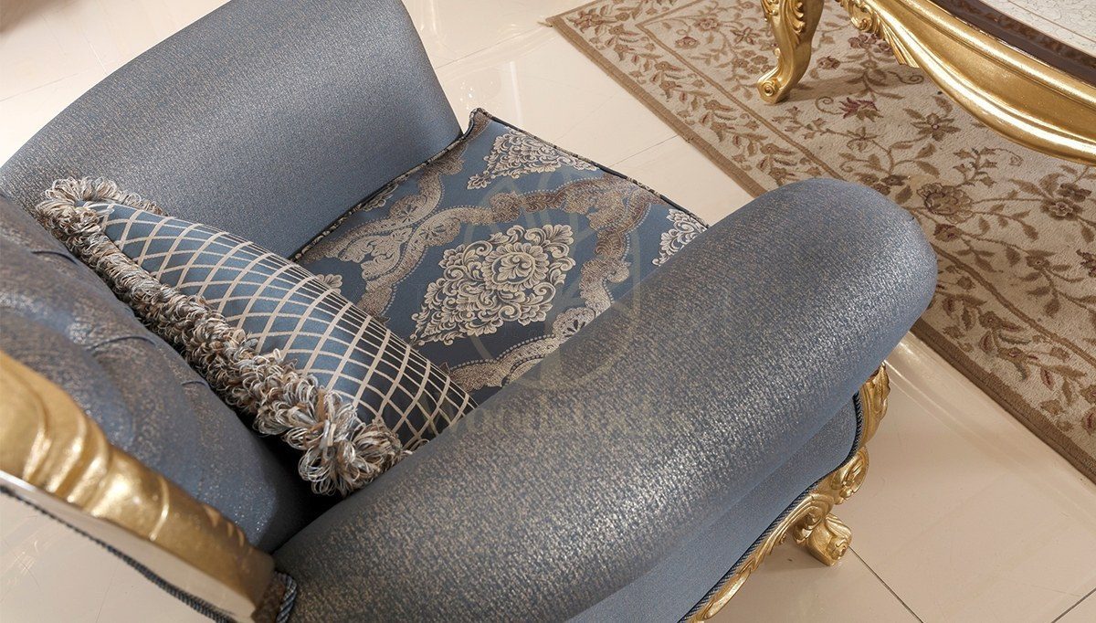 Royal Nevora Hand Carved Teak Sofa Set, Saharanpur, view 9