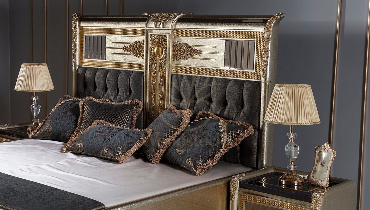 Royal Paris Hand Carved Teak King Size Bed, Saharanpur, view 8