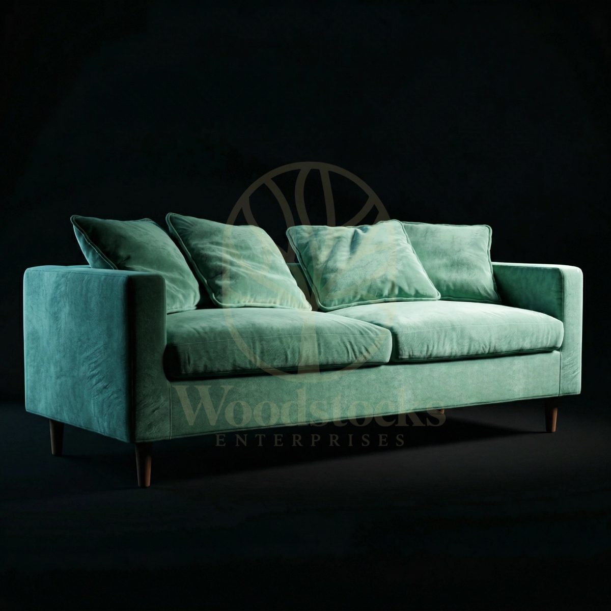 Luxury Teak Arden Modern 2 Seater Sofa, Saharanpur, view 2