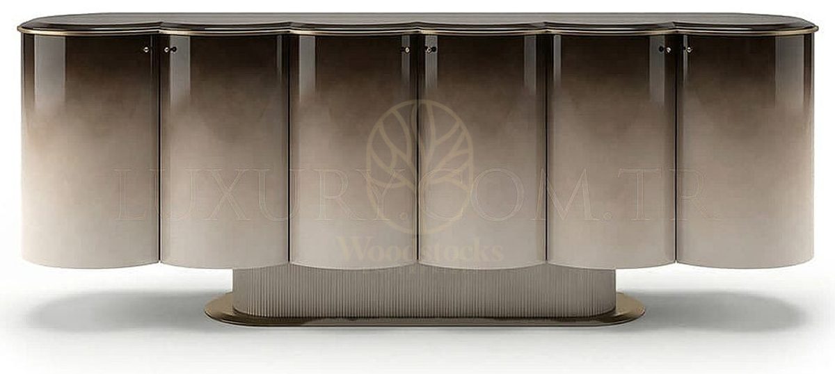 Luxury Safran Beige Handcrafted Teak Dining Table Set, Saharanpur, view 3