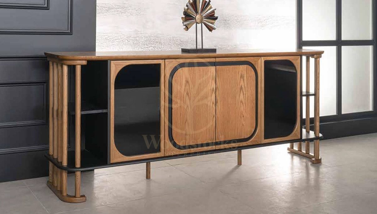 Luxury Bolton Handcrafted Teak Office Table, Saharanpur, view 5