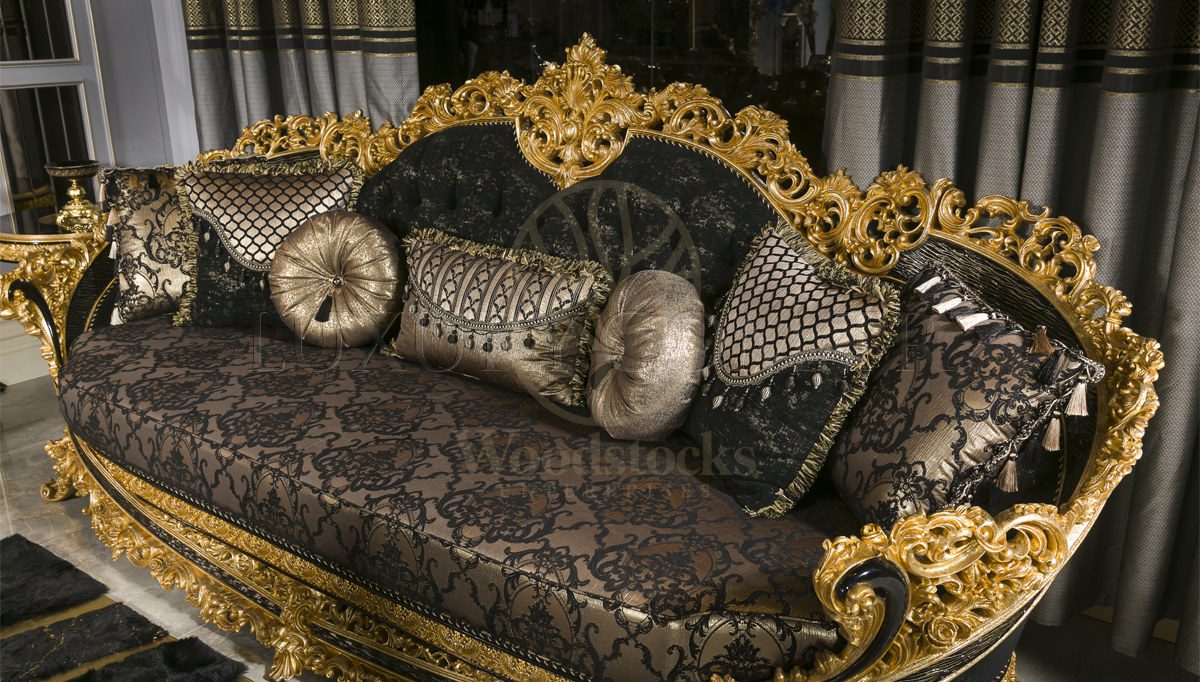 Royal Grande Hand Carved Teak Sofa Set, Saharanpur, view 9