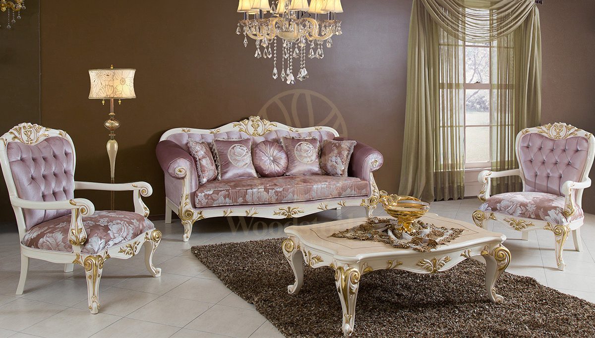 Royal Kutalp Hand Carved Teak Sofa Set II, Saharanpur, view 2