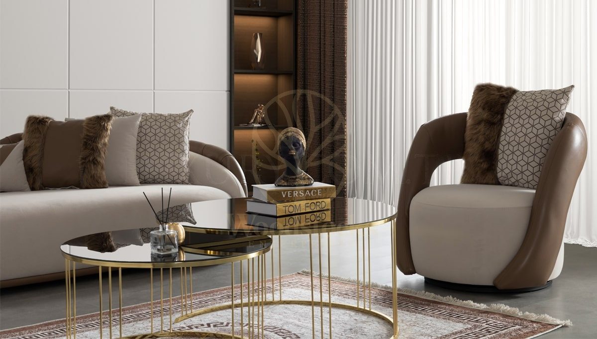 Luxury Adelin Handcrafted Teak Sofa Set, Saharanpur, view 2