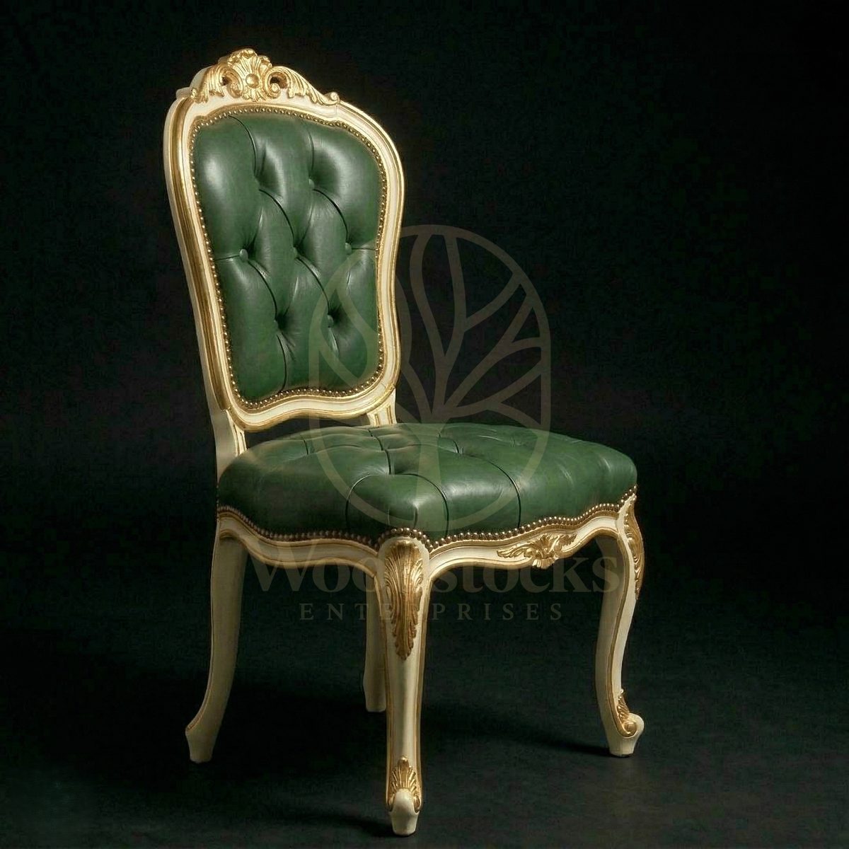 Royal Hand Carved Teak Château de Chantilly Louis XV Writing Bureau Set, Saharanpur, view 6