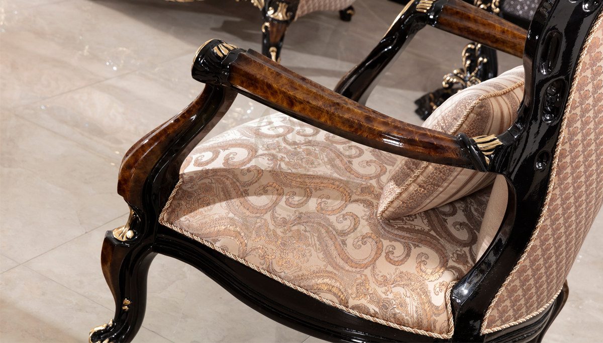 Royal Balamir Hand Carved Teak Sofa Set, Saharanpur, view 10