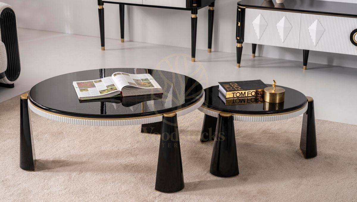 Luxury Veyron White Handcrafted Teak Dining Table Set, Saharanpur, view 8