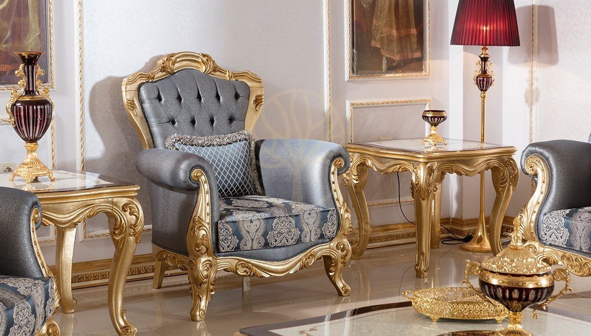 Royal Nevora Hand Carved Teak Sofa Set, Saharanpur, view 5