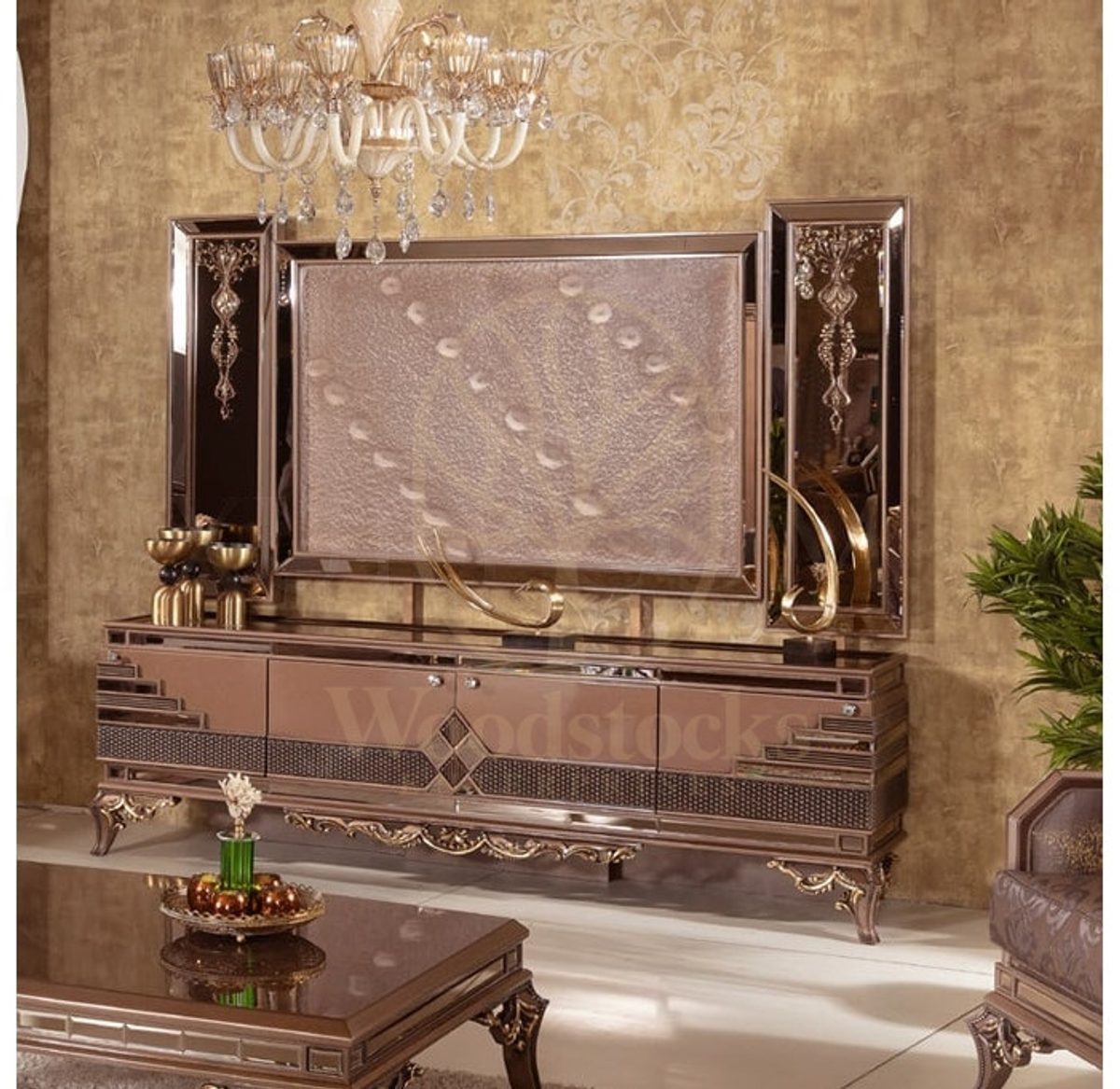 Royal Prince Hand Carved Teak Dining Table Set, Saharanpur, view 9