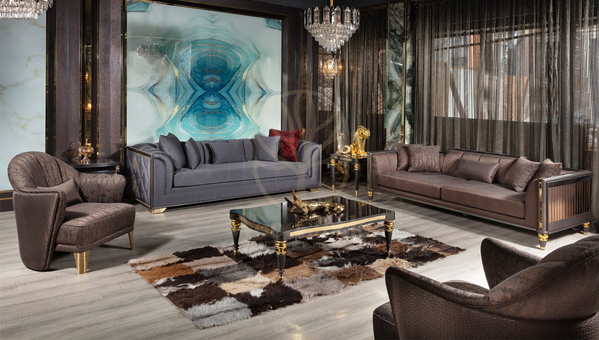 Luxury Viena Handcrafted Teak Sofa Set, Saharanpur, view 8