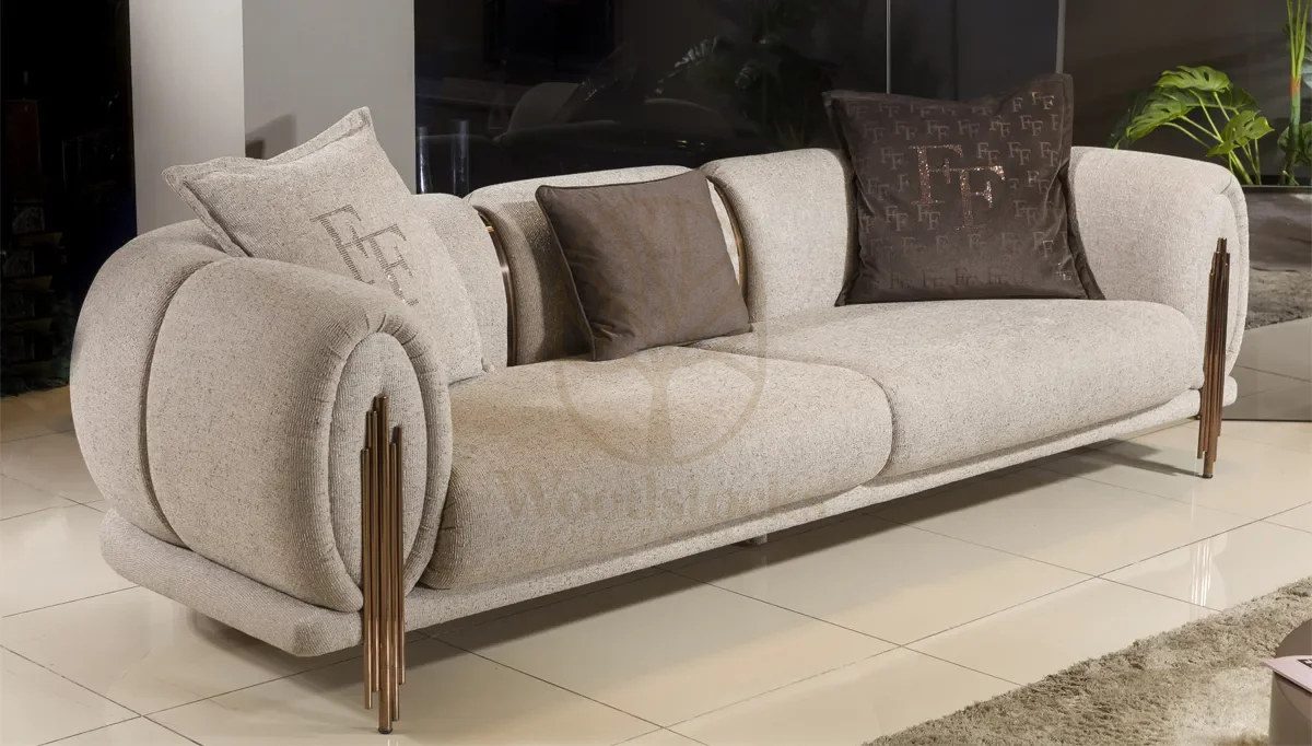 Luxury Rafale Handcrafted Teak Sofa Set, Saharanpur, view 4
