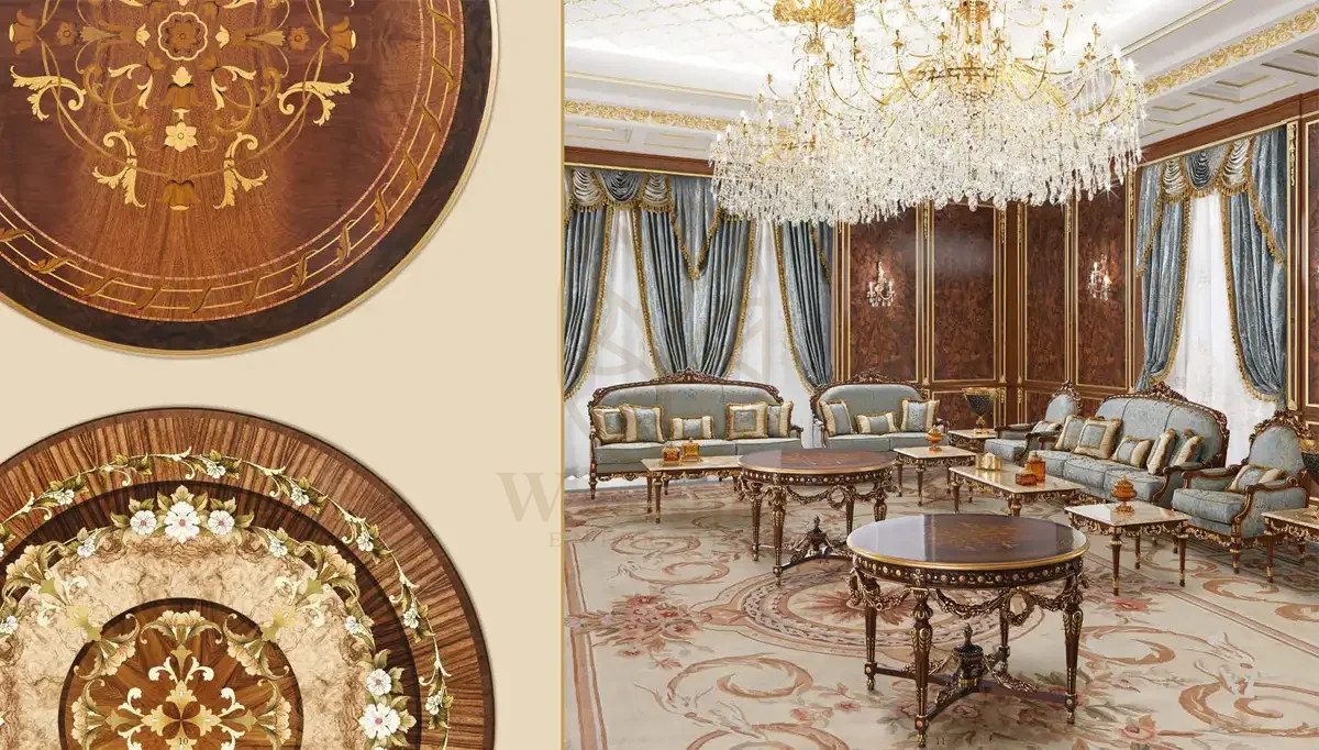 Royal Bae Majlis Hand Carved Teak Sofa Set, Saharanpur, view 4