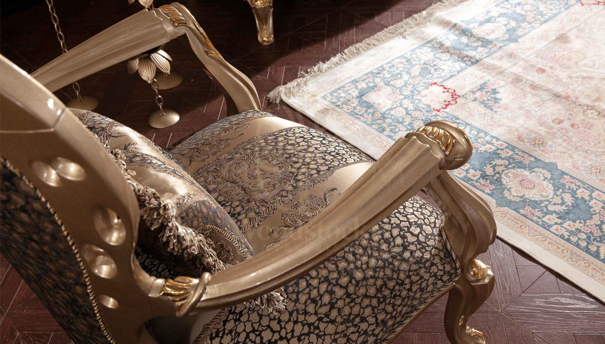 Royal Balamir Marquetry Hand Carved Teak Sofa Set, Saharanpur, view 7