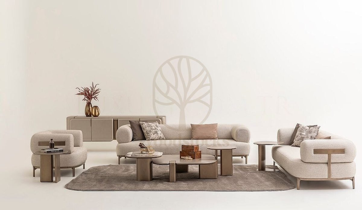 Luxury Mesa Handcrafted Teak Sofa Set, Saharanpur, view 2