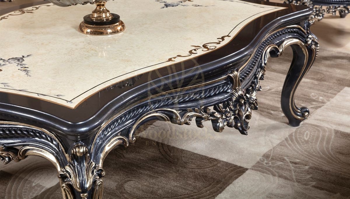 Royal Gazel Hand Carved Teak Sofa Set II, Saharanpur, view 10