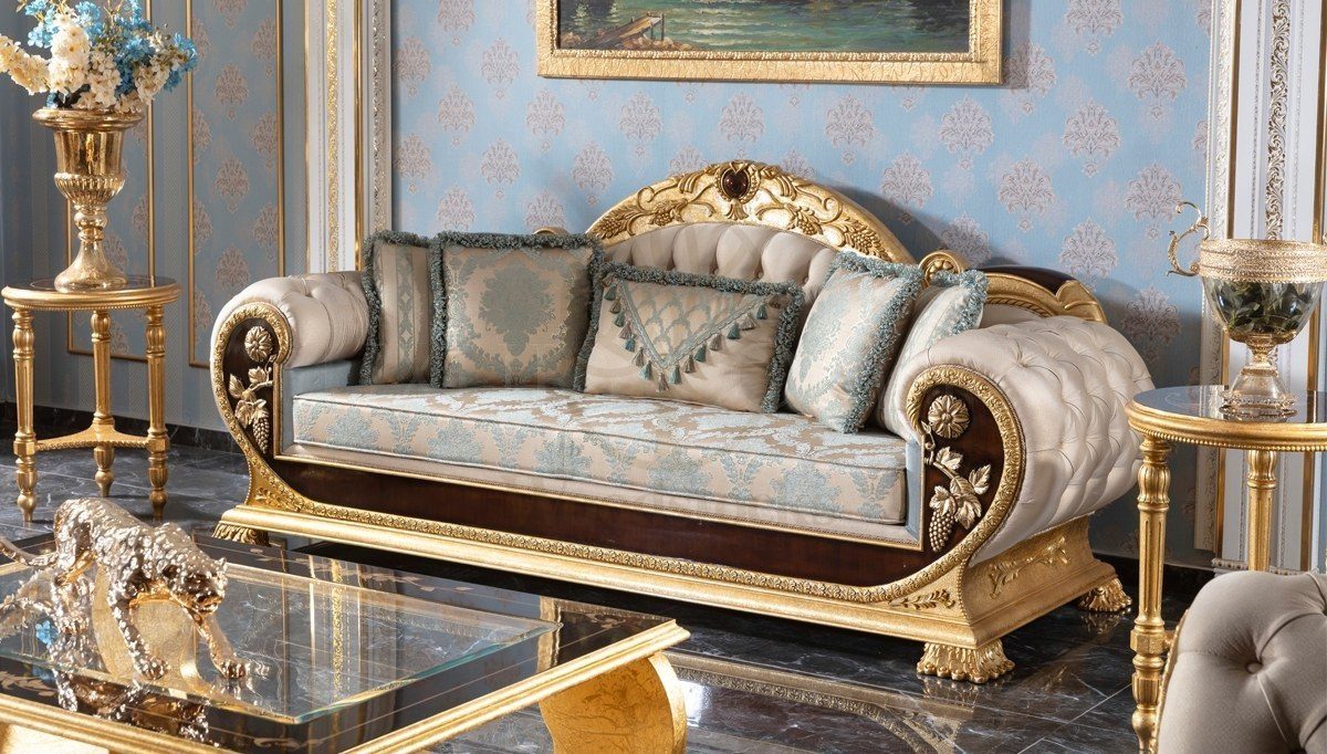 Royal Vanera Hand Carved Teak Sofa Set, Saharanpur, view 3