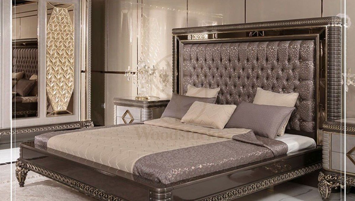 Luxury Zanka Handcrafted Teak King Size Bed, Saharanpur, view 5