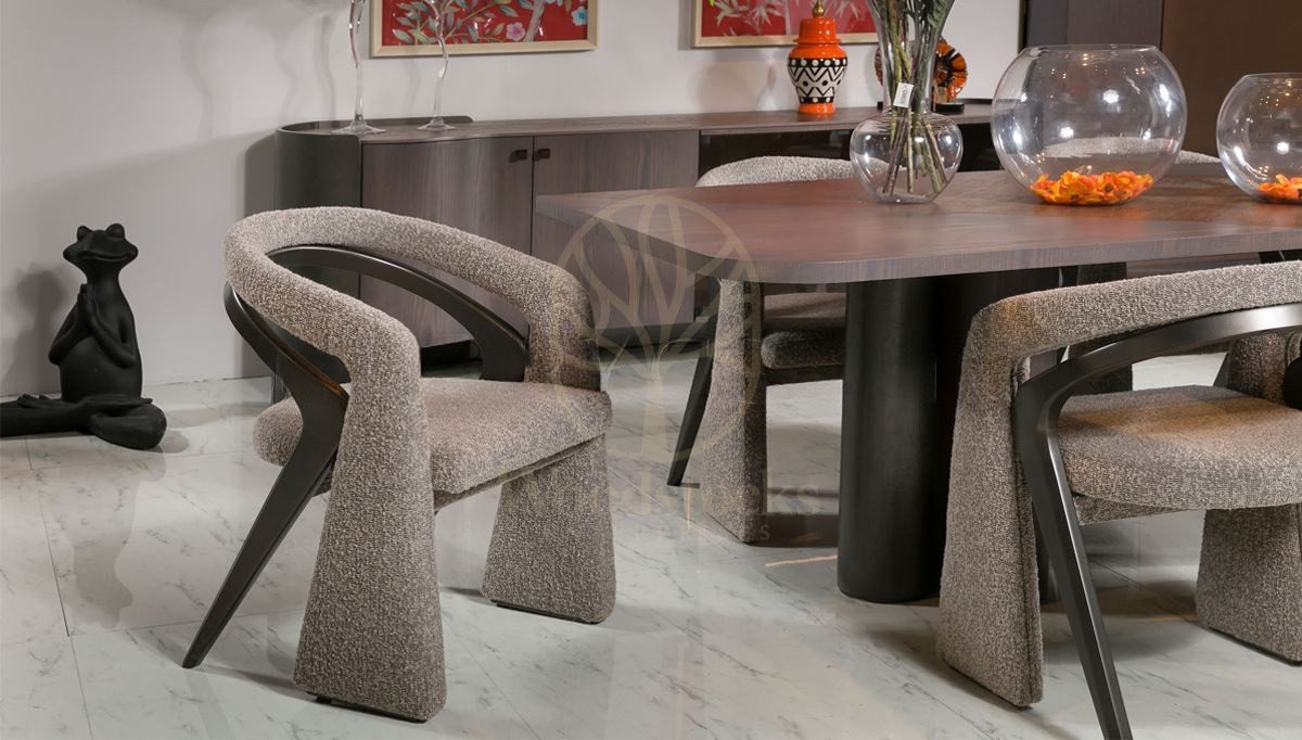 Luxury Mathey Handcrafted Teak Dining Table Set, Saharanpur, view 4