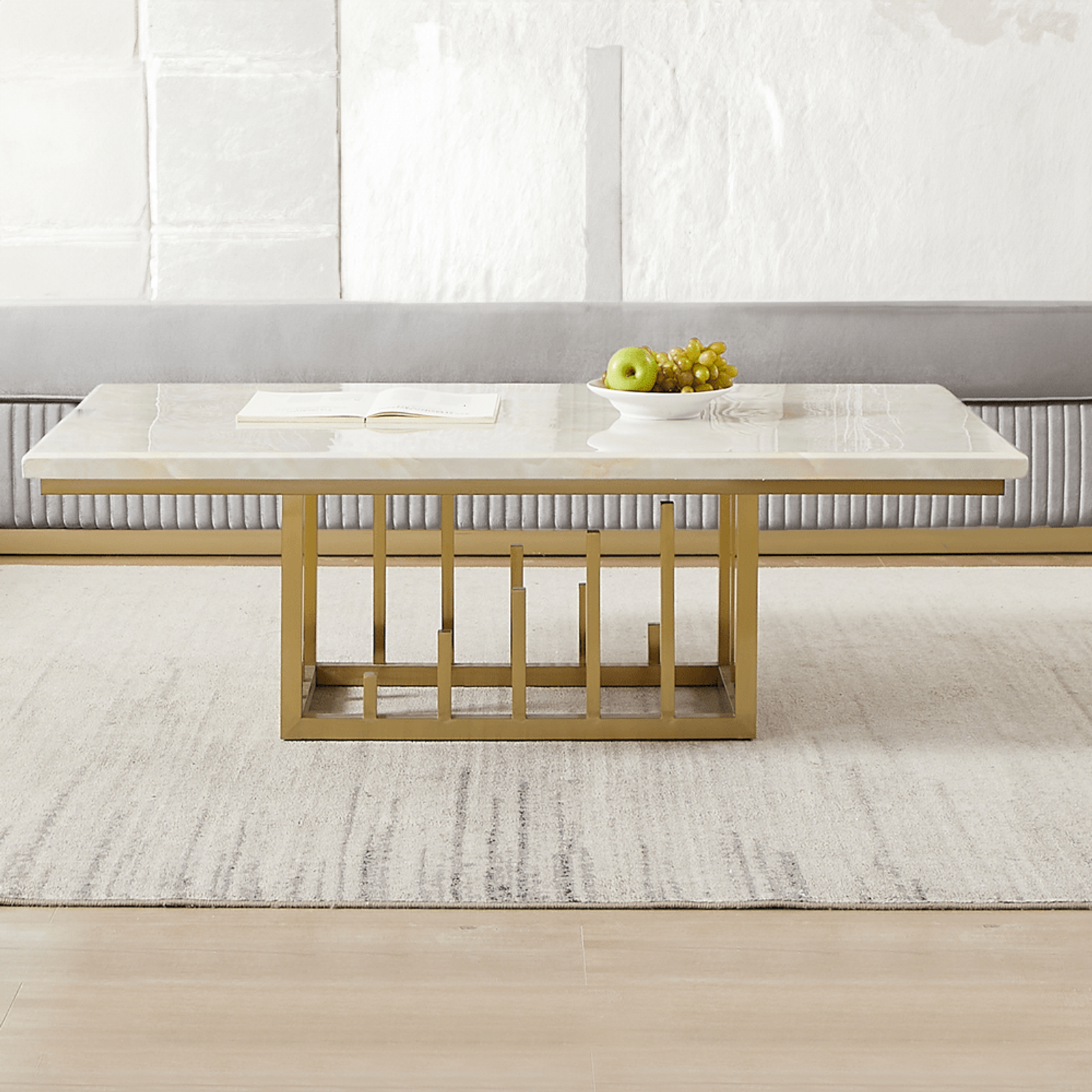 Contemporary Center Table, hand-carved to order at the Woodstocks workshop in Saharanpur