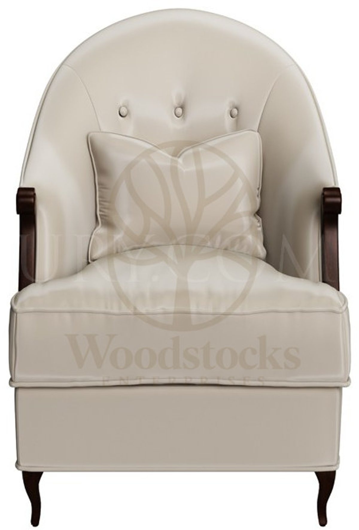 Luxury Salamis Handcrafted Teak Armchair, Saharanpur, view 2