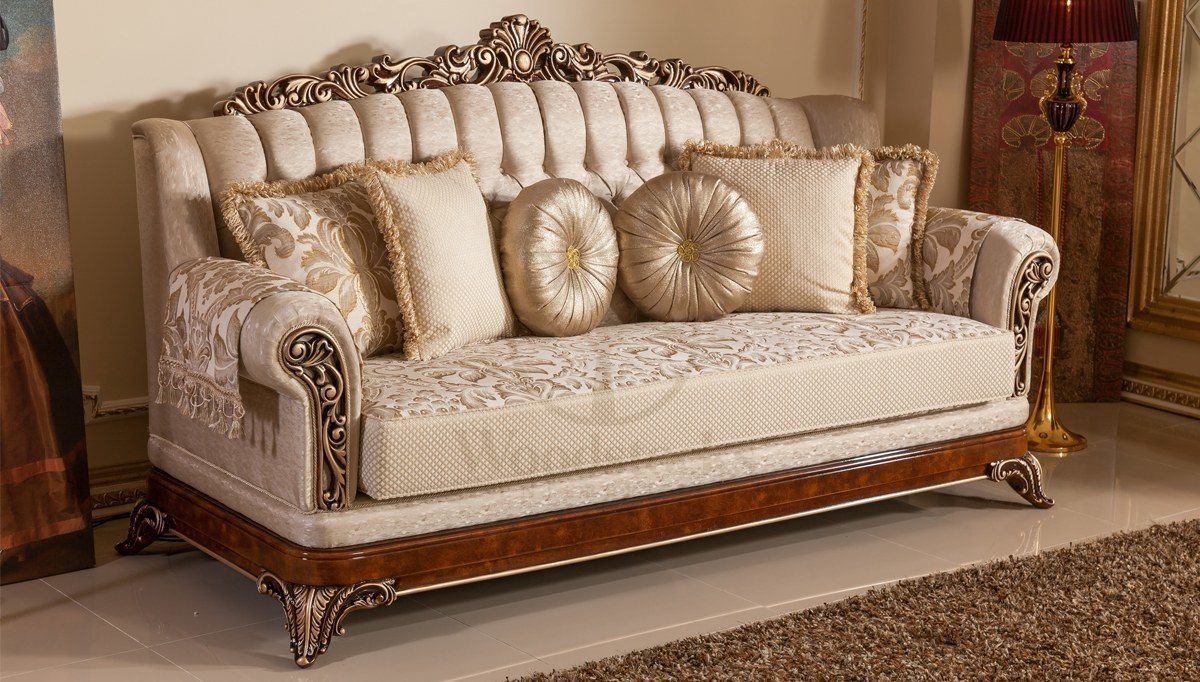 Royal Safir Hand Carved Teak Sofa Set, Saharanpur, view 3