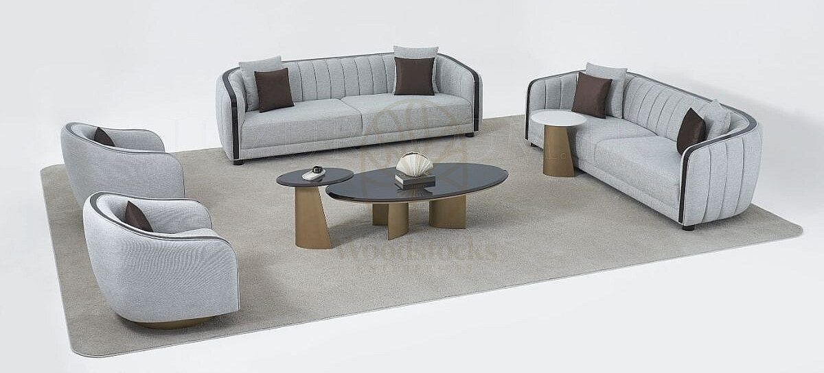 Luxury Ferretti Handcrafted Teak Sofa Set, Saharanpur, view 7
