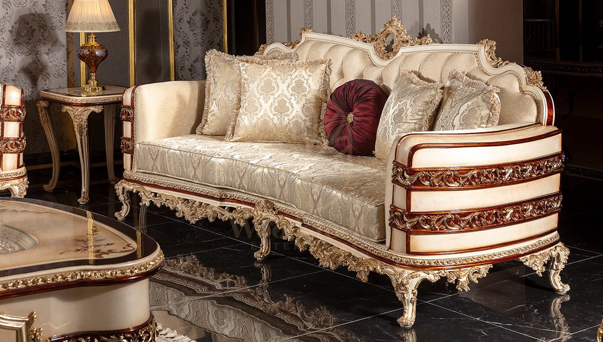 Royal Labros Hand Carved Teak Sofa Set, Saharanpur, view 8