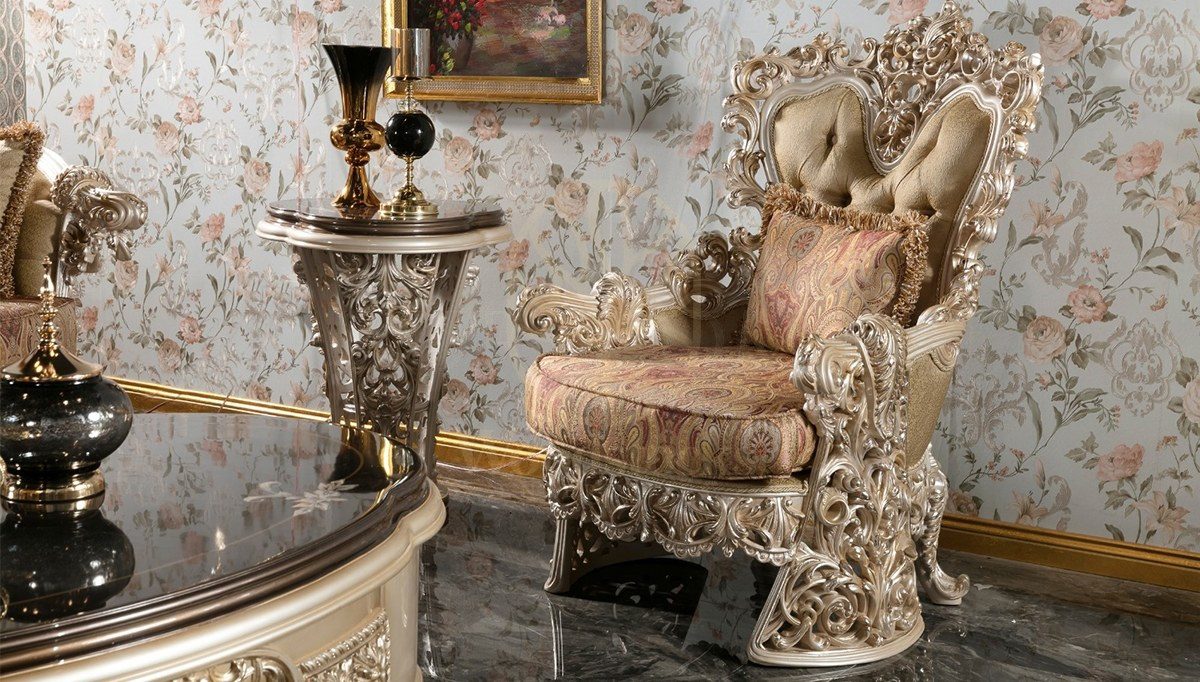 Royal Maskat Hand Carved Teak Sofa Set, Saharanpur, view 3