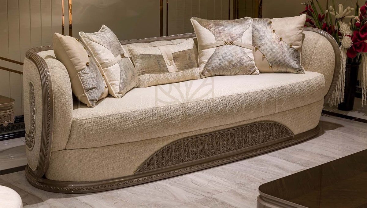 Luxury Teresa Handcrafted Teak Sofa Set, Saharanpur, view 2