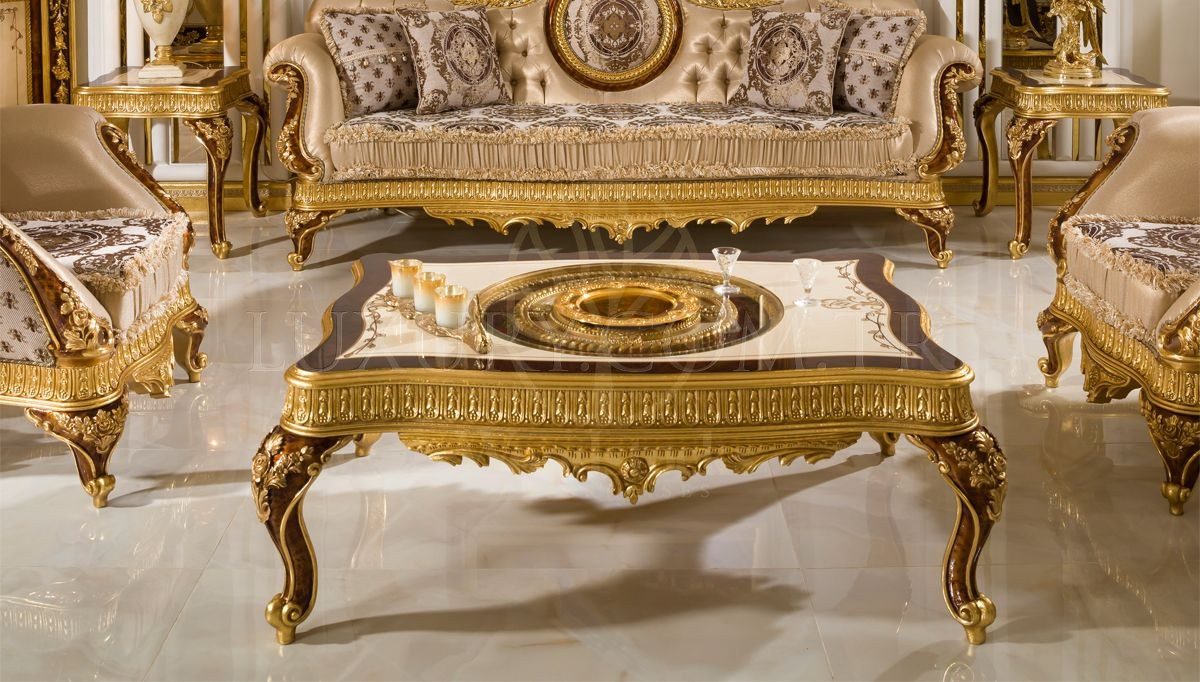 Royal Kafkas Hand Carved Teak Sofa Set, Saharanpur, view 4